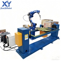 Bras de robot de soudage TIG à 6 axes de haute précision, nouveau Yaskawa AR1440, 12 kg, entraînement servo-électrique, protection IP54/IP67, acier au carbone