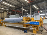Prensa de Membrana de Alta Eficiencia Tipo 1250 de 150 m², Tecnología de Extracción, para Lodos Químicos/Mineros, 380V