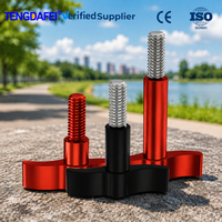 Nouvelle vis à molette rotative en aluminium anodisé de type L 2026 M4/M5/M6 pour fixation de caméra d'action