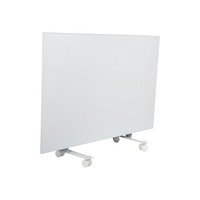 Chauffage électrique à convection sur roulettes, portable, intelligent, avec écran LED tactile, contrôlable par application Wi-Fi, pour fenêtre ouverte