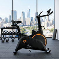 Nouveau vélo de spinning magnétique manuel pour exercice intérieur, capacité de charge 120 kg, vélo d'appartement pour la maison, vélos d'exercice magnétiques