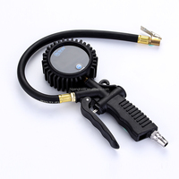 New Design Portable Tyre Air Inflator with LCD Digital Dial Gauge 5-100 PSI Range CE Certified 12-Month Warranty