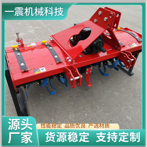 Cultivateur rotatif agricole rouge Lianyungang, machine à boîte de vitesses haute productivité pour utilisation avec tracteur - Product Image 2