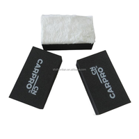 Accessoires de voiture Auto Detailing Glass Polishing Finish Plating Coated Applicator Sponge Pad Glass Oil Removal Felt Block