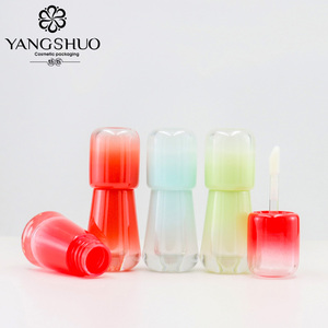 Tubo de brillo de labios vacío con cabeza de hongo único, envase de brillo de labios cosmético líquido al por mayor, proveedor de embalaje de tubo de plástico - Product Image 2