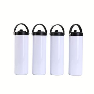 Taza Térmica de 20oz para Sublimación con Pajita, Acero Inoxidable 304, para Oficina y Conducción, Personalizable con Transferencia de Calor, Taza en Blanco - Product Image 1