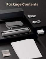 Phomemo imprimante portable ultra-légère Q302 imprimante WiFi thermique sans fil pour papier lettre américaine/A4/A5/B5 pour les entreprises