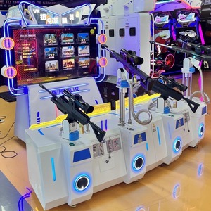 Réaliste VR <span class=keywords><strong>Sniper</strong></span> <span class=keywords><strong>Elite</strong></span> Shooting Arcade Machine Multi-Player Immersive Virtual Reality Gaming Colorful LED Coin Operated Game - Product Image 4