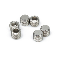 Enchufe Hexagonal Din906 de Aluminio y Acero Inoxidable para Tubería de Agua, Junta de Electrofusión China, Conector de Prueba de Tubería de Goma Hdpe