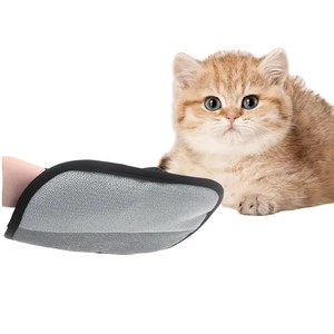 Guanti Rimuovi Peli Animali a Doppia Faccia Antistatici, Spazzola Adesiva per Gatti e Cani, Strumenti per la Toelettatura in Tessuto a Rete di Poliestere - Product Image 2