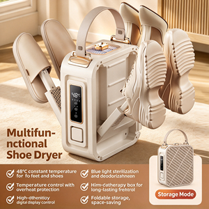 Secador de Zapatos 2 en 1 y Calentador de Pies Eléctrico con Temporizador para el Hogar - Product Image 5
