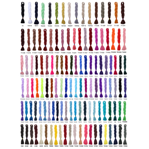 Bán buôn Chất lượng cao 1 tone tổng hợp phần mở rộng tóc Jumbo Bím Tóc Yaki kết cấu Ombre bện tóc nhiệt độ cao sợi - Product Image 1