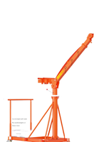 Mini grue électrique pour usage domestique, équipement de levage de matériaux de construction neufs avec moteur, boîte de vitesses et moteur, palan de construction