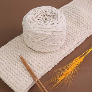 Fil de velours chenille épais et doux 100 % polyester teint 165 g du fabricant, haute ténacité, antibactérien, texturé pour la confection à la main - Product Image 6