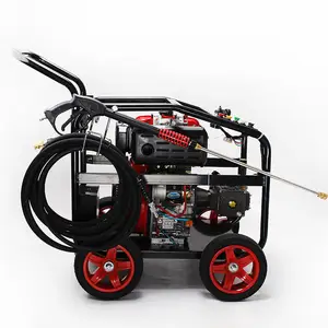 7350w High Pressure Residue Free Diesel Portable Pressure Washer Truck For Sale