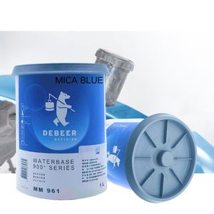 Sherwin-Williams Automotive Waterborne Basecoat Mica Pearl Blue Fórmula 1L OEM para Repintado en Aerosol, Uso en Taller de Carrocería - Product Image 1