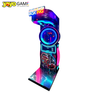 Machine de jeu d'arcade de boxe personnalisée avec testeur de force, version anglaise 110/220V