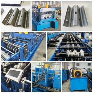 Máquina formadora de rollos Wadley W Beam 2 Wave Fence para fabricación en frío de vallas de seguridad de acero para autopistas y soportes de montaje de barreras de seguridad. - Product Image 5