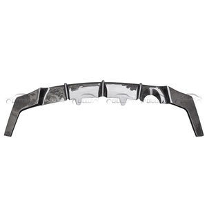 JS Style Carbon Fiber Diffuser Rear Bumper Lip Fins Spoiler Winglet <b>Splitter</b> for Honda CIVIC 8TH T-R 2006-2011 FD2 Auto Tuning - Product Image 2