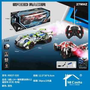 Speed Racer 1:14 Remote Control Race Car With Lights And Spray Graffiti Feature For Indoor Outdoor Use - Product Image 3