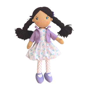 Tùy Chỉnh Thiết Kế Thú Nhồi Bông Cô Gái Sang Trọng Đồ Chơi Dễ Thương Búp Bê Bé Đồ Chơi Sang Trọng Dễ Thương Đẹp Thú Nhồi Bông Mềm Đồ Chơi Sang Trọng Rag Màu Hồng Cô Gái Búp Bê - Product Image 5