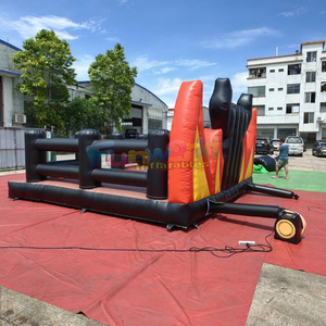 Matelas pneumatique gonflable de qualité commerciale en PVC pour jeux de taureau mécanique de type rodeo. - Product Image 4