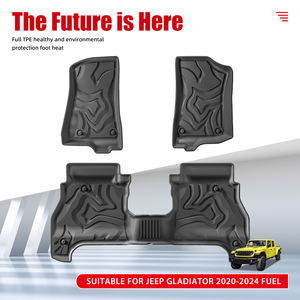 Alfombrilla de cubo trasero 3D de combustible TPE personalizada al <span class=keywords><strong>por</strong></span> mayor para <span class=keywords><strong>Jeep</strong></span> Gladiator 2020-2024 - Product Image 2