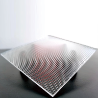 Feuille de diffuseur 50-90% transmission PS PC PMMA plaque de diffusion vente en gros diffuseur lumière Led
