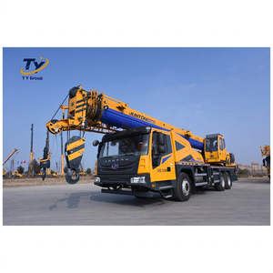 Grúa Hidráulica Nueva de 25 Toneladas JTC25F5D, Pluma en U de 41m y 5 Secciones, Grúa Móvil, Equipo de Elevación de Alta Resistencia - Product Image 1