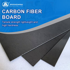 Plaque en fibre de <span class=keywords><strong>carbone</strong></span> découpée <span class=keywords><strong>sur</strong></span> <span class=keywords><strong>mesure</strong></span> par CNC, haute résistance, légère, <span class=keywords><strong>carbone</strong></span> véritable, toutes les tailles disponibles - Product Image 2