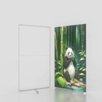 Eine NEUE neue leuchtende schöne Stoff 80 mm Profil Licht box Seiten licht Werkzeug freie Ausstellungs ausrüstung