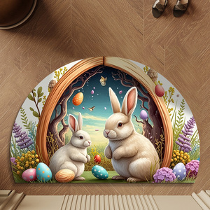 Nuovi Tappetini Antiscivolo 40*60cm per Porta e Pavimento / <span class=keywords><strong>Tappeto</strong></span> Cartoon per Cucina e <span class=keywords><strong>Bagno</strong></span> / Tappetini Lavabili per Cucina e Pasqua - Product Image 3