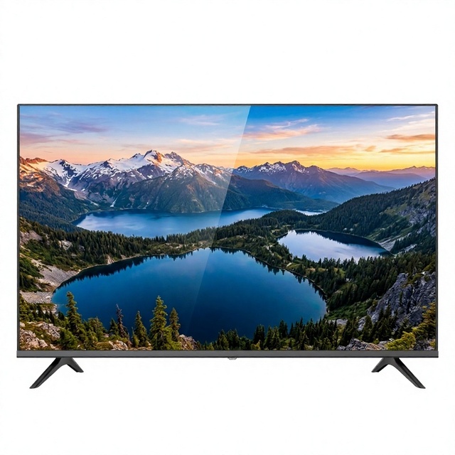 43 Inch 4K UHD Smart TV LED Television Google TV Dolby Vision WiFi Bluetooth for Family Hotel Use