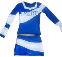 Uniformes de Cheerleading personnalisables pour des pom-pom girls avec le Spandex mystique et le service d'OEM