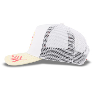 Casquette de camionneur à 5 panneaux avec broderie personnalisée TCAP China Custom Sports, visière incurvée - Product Image 3