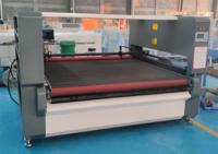 Machine de découpe laser CO2 CNC TOP 1814 avec vision CCD pour tissus teints, textiles imprimés, vêtements, vêtements de sport, peluches