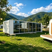 Mini-maison capsule modulaire en acier moderne de 20 pieds, type Apple House de Chine, pour usage commercial ou domestique (bureau ou habitation)