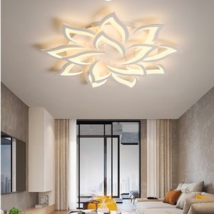 New Flower Led Chandelier for Living Room Bedroom <strong>Home</strong> Lotus Chandelier Modern Led Ceiling Chandelier Lamp <strong>Lighting</strong> <strong>Fixtures</strong> - Product Image 4