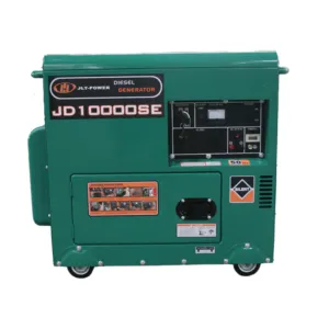 Generador diésel JLT Power 50Hz 60Hz 6kw 7.5kva 6.5kw 8kva Grupo electrógeno diésel de estilo silencioso trifásico a la venta