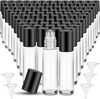 10ml clair huile essentielle verre rouleau sur bouteille bouteille de parfum pour huile essentielle