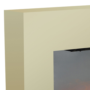 Cheminée électrique <span class=keywords><strong>moderne</strong></span> de luxe en <span class=keywords><strong>bois</strong></span> MDF bon marché, grande, autoportante, pour intérieur, avec effet lumineux LED, 1000W/2000W, usage domestique - Product Image 3