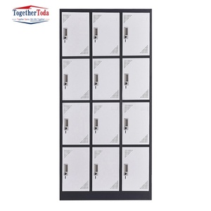 Armoire de rangement moderne en métal écologique, casier en acier pour salle de sport, bureau, appartement – Fournisseur d'usine - Product Image 2