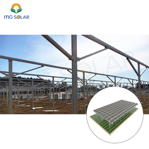 Système de montage d'énergie <span class=keywords><strong>solaire</strong></span> Structure de ferme au sol Supports de panneaux PV pour <span class=keywords><strong>support</strong></span> de <span class=keywords><strong>poteau</strong></span> de ferme <span class=keywords><strong>solaire</strong></span> - Product Image 3