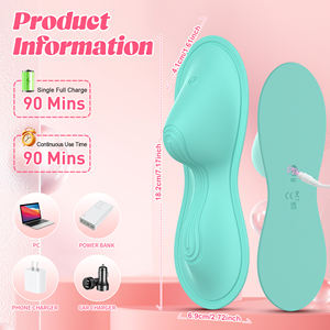 Estimulador de Clítoris con Control Remoto Inalámbrico Vibrador Usable en Panti de Silicona Impermeable Masaje Silencioso Juguetes Sexuales para Adultos para Parejas - Product Image 6