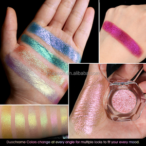 Sombra de ojos en relieve iluminadora de alta calidad, brillo mate, pigmento de hada perla, etiqueta privada cosmética holográfica - Product Image 4