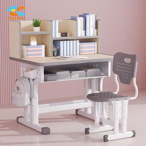 Packs de bureaux d'étude pour étudiants, faciles à assembler, OEM/ODM, configuration complète pour l'école à domicile, mobilier de bureau scolaire durable - Product Image 3