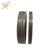 Meule diamantée de haute qualité à double et triple rainures, personnalisée pour le traitement du verre