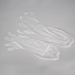 Disposable <b>Long</b> Arm <b>Gloves</b> 60cm Thickened Waterproof For Cleaning Kitchen Pet Care Fishing Factory Use - Product Image 4