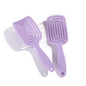 Brosse démêlante en nylon pour cheveux bouclés et humides, pour femmes, massage du cuir chevelu, usage en salon - Product Image 1
