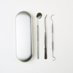 Stainless Steel Dental Instrument Dentist Oral Hygiene Tools Dental <strong>Plaque</strong> <strong>Remover</strong> Calculus Scraper Care <strong>Kit</strong> - Product Image 5